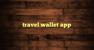 travel wallet app